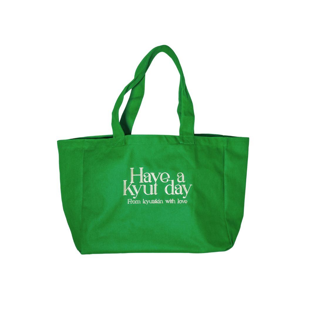 Heavy Duty Green Tote Bag